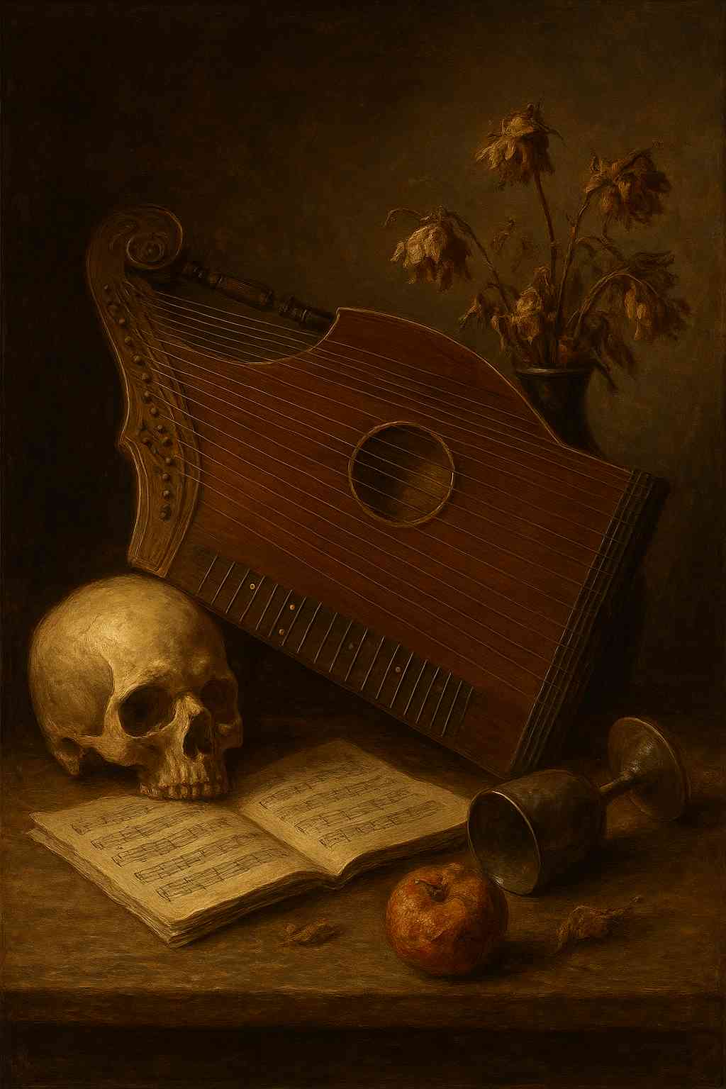 Zither Vanitas