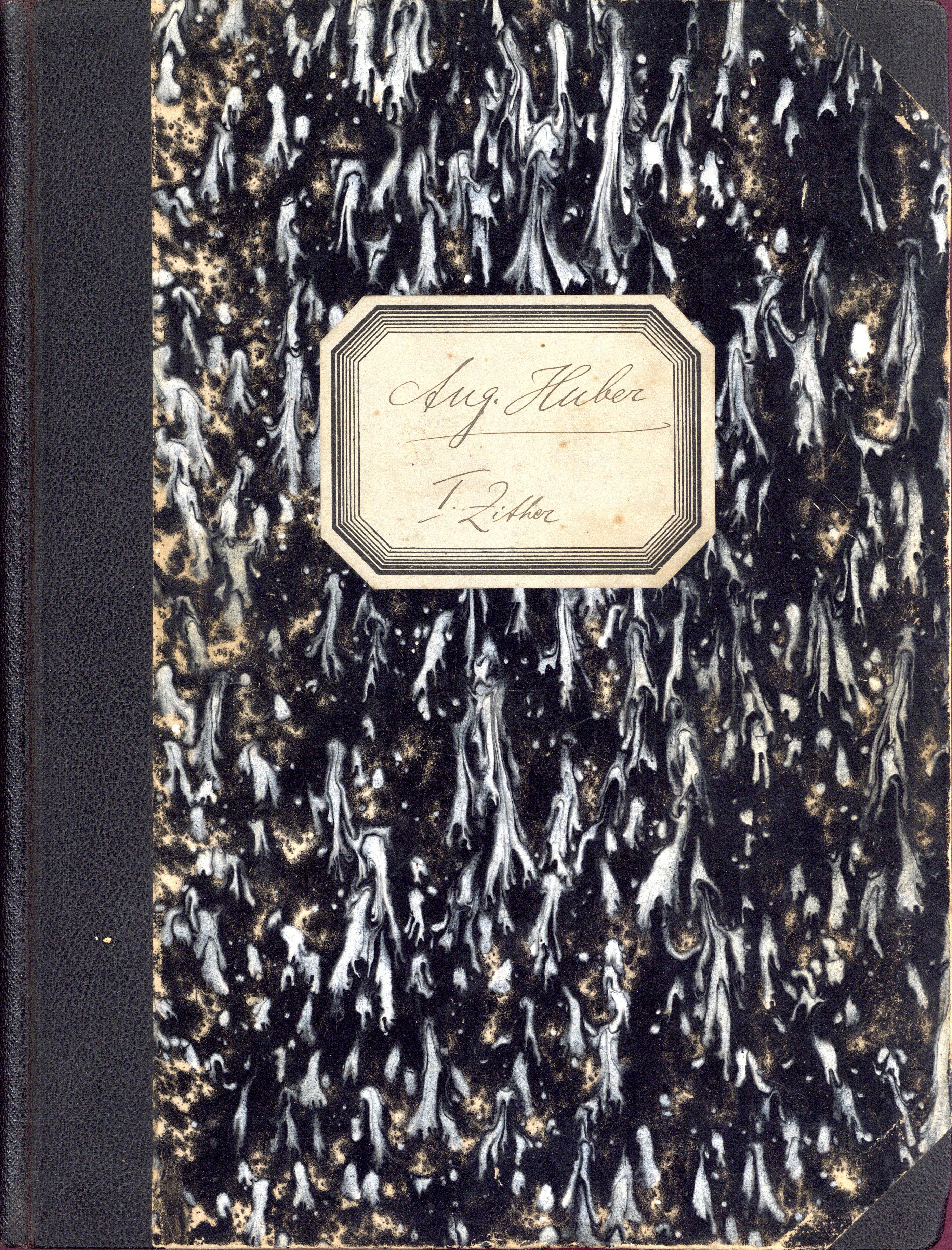 Notenalbum August Huber DZ1