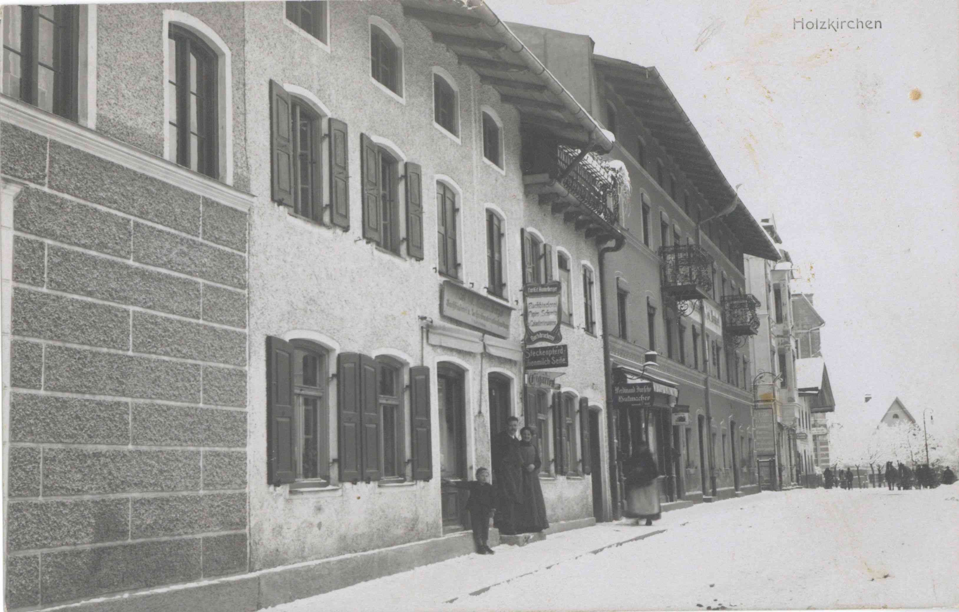 Postkarte Geschäft Karl Hummelberger