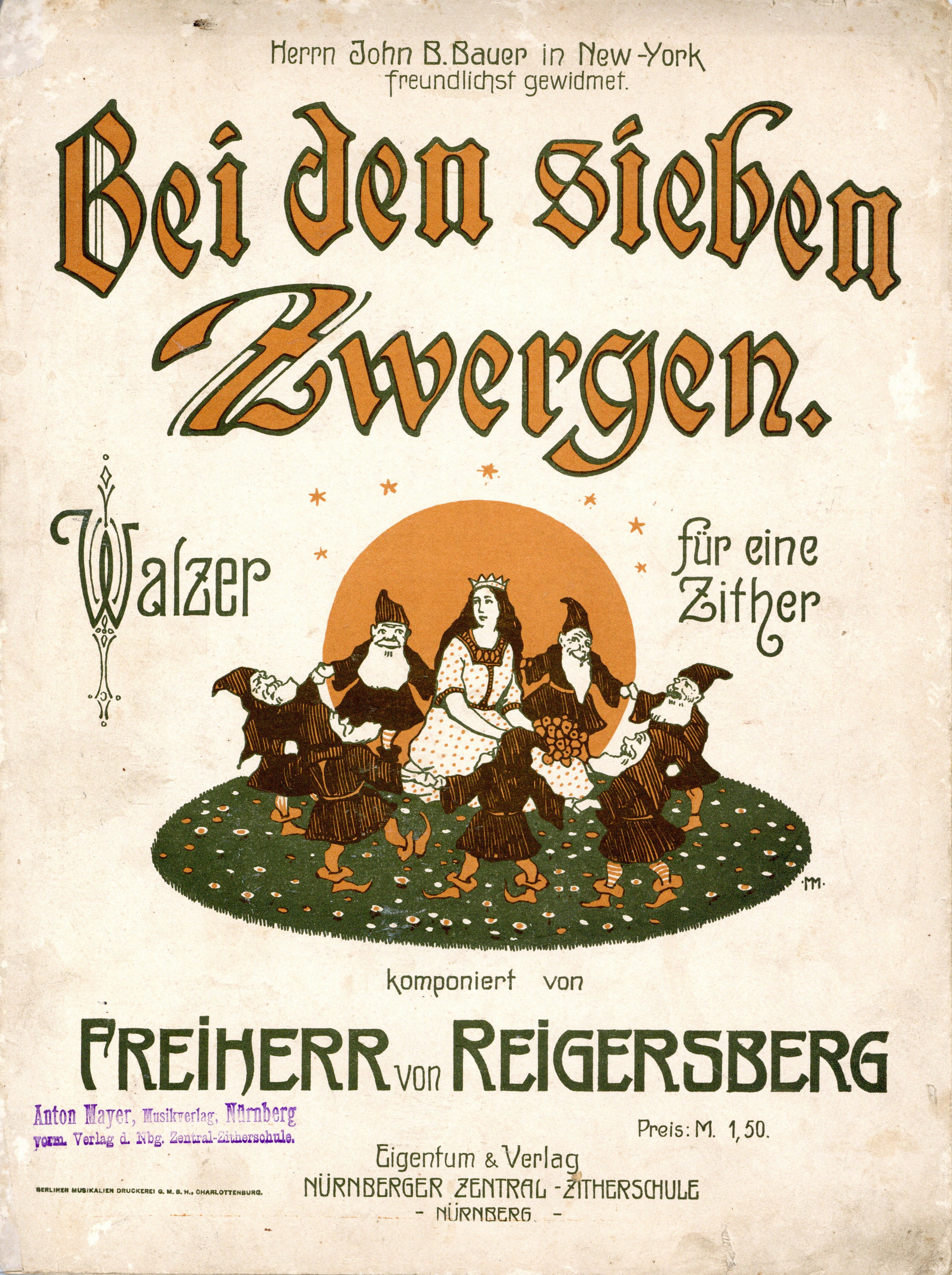 Titelblatt Bei den7 Zwergen Reigersberg