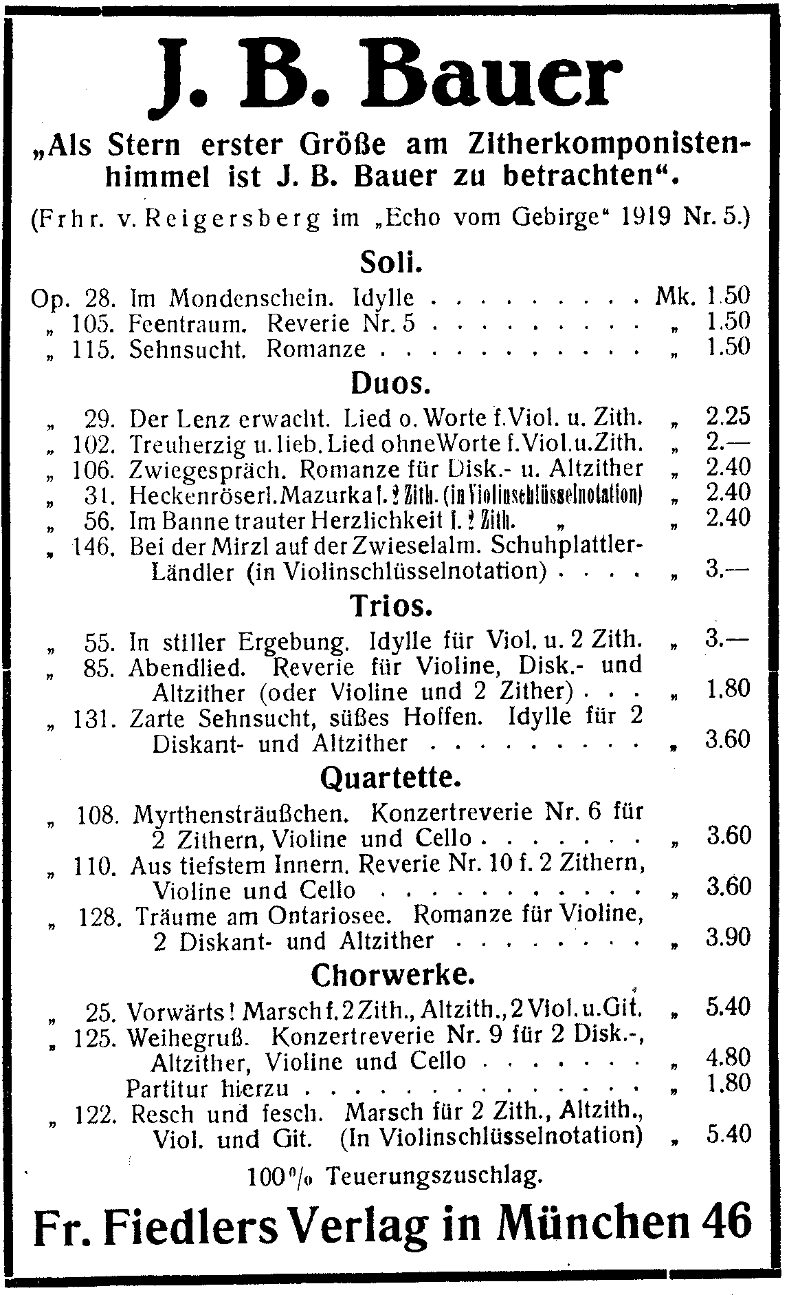 Bauer Annoncen Fiedler