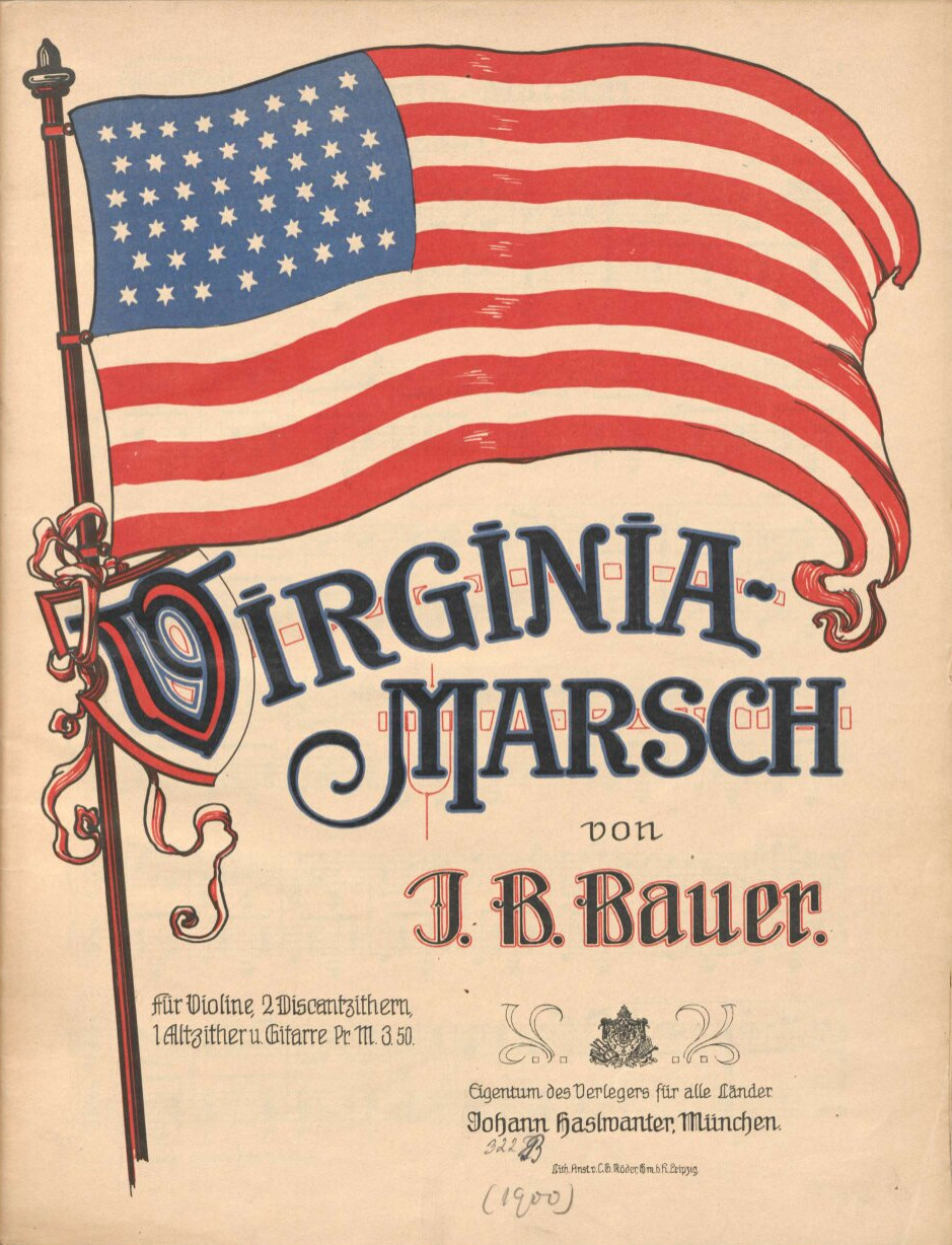 Titelblatt Virginia Marsch