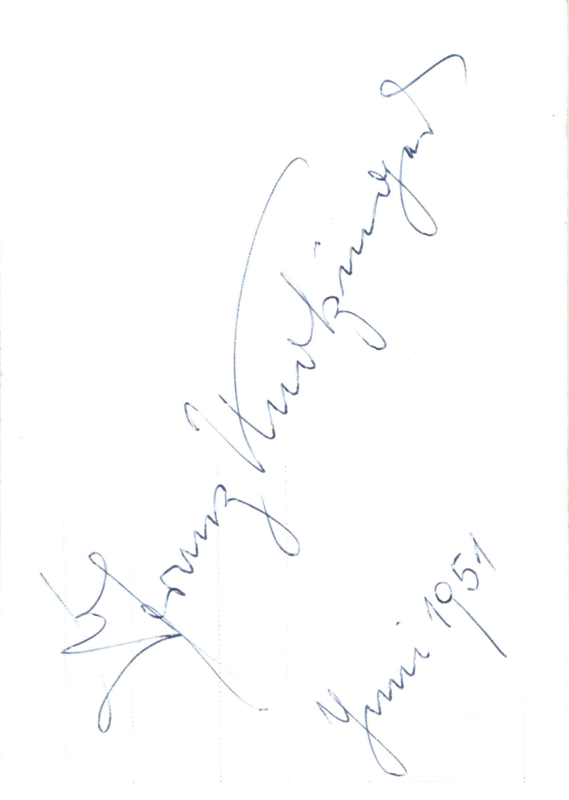 Autogramm Knotzinger